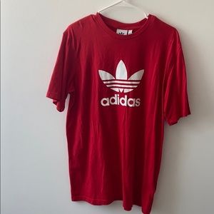 Red Adidas Original Men’s T-shirt